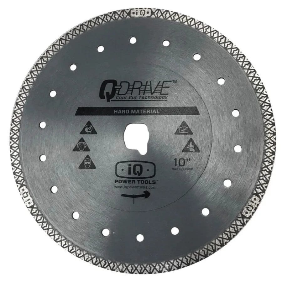 10" x .060 Q-Drive Plus-Tile Blade Dry Platinum - Hard Material