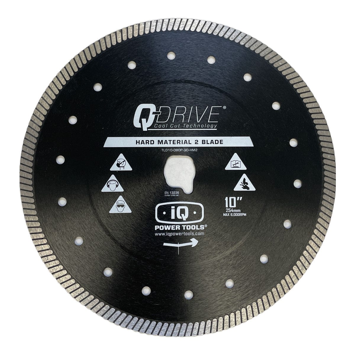 شفرة تقطيع توربو 254 مم Q-Drive®