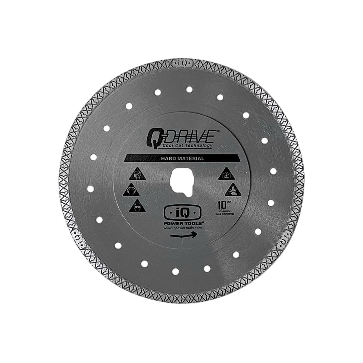 254mm Q-Drive® شفرة المواد الصلبة