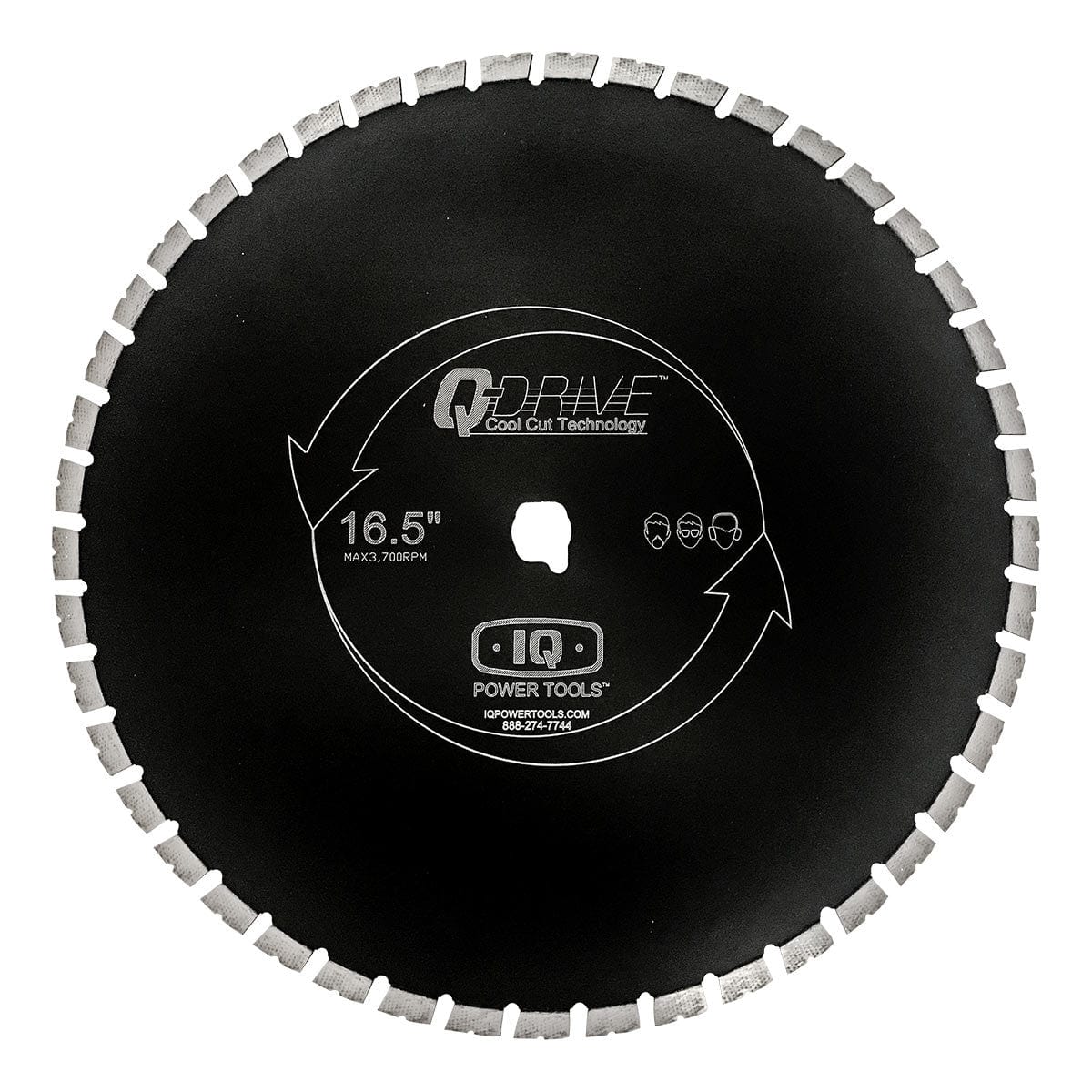 420mm Q-Drive® Arrayed Segmented Combination Blade with Silent Core