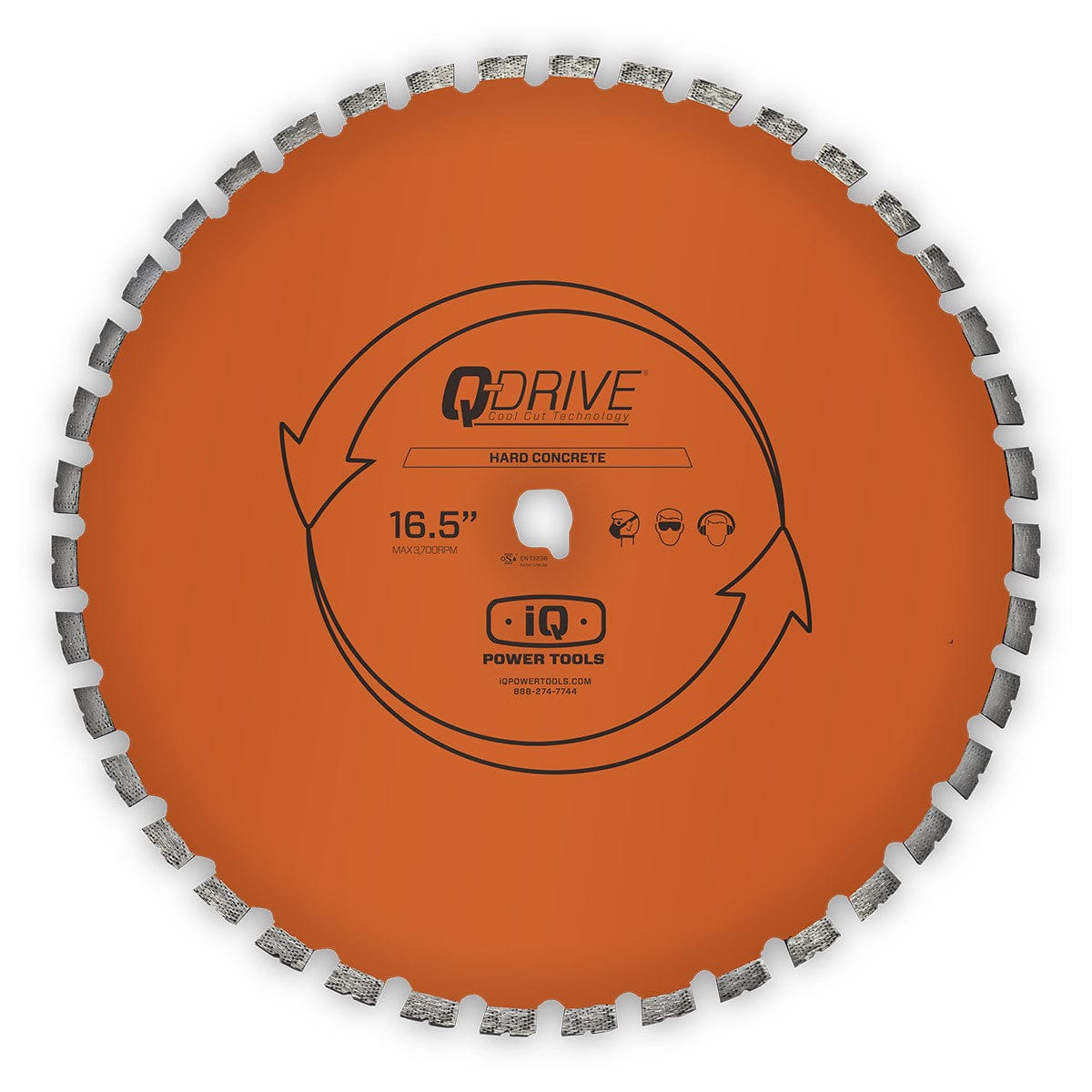 420mm Q-Drive® Hard Concrete Diamond Blade