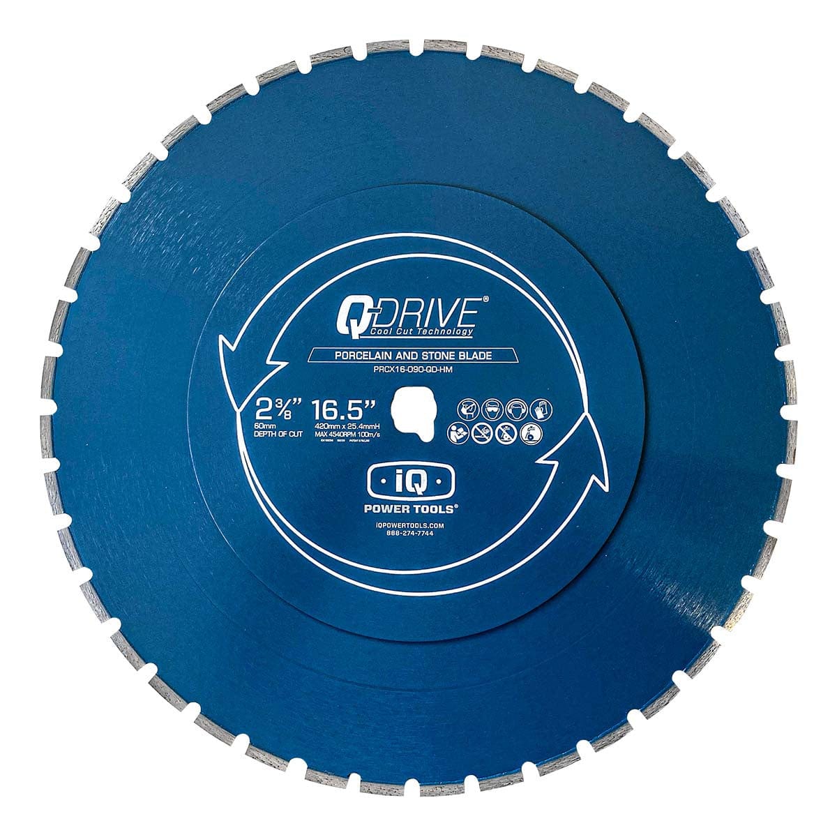 420mm Q-Drive® Arrayed Segmented Porcelain and Stone Blade