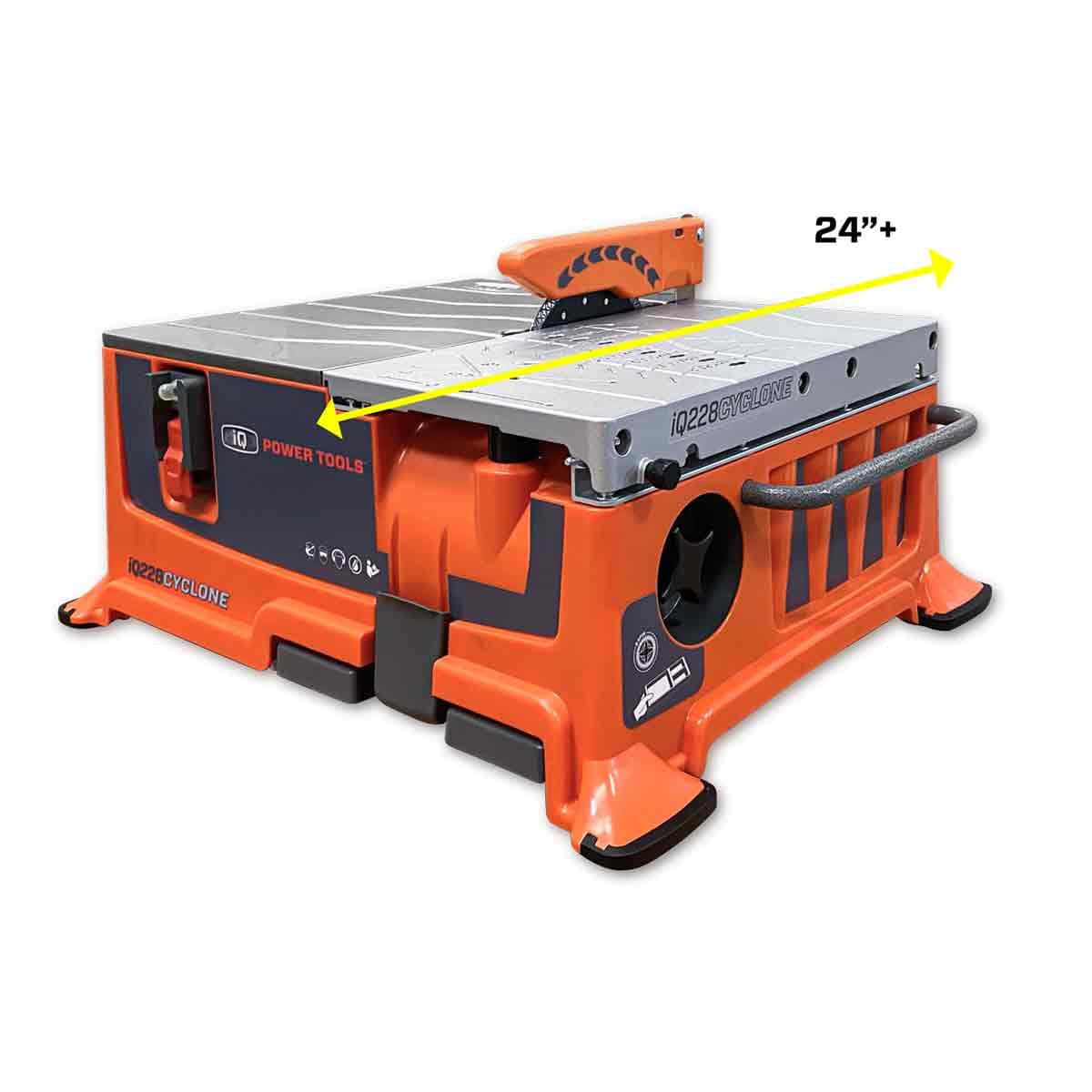 iQ228CYCLONE CE - 180 mm Dry Cut Tabletop Tile Saw