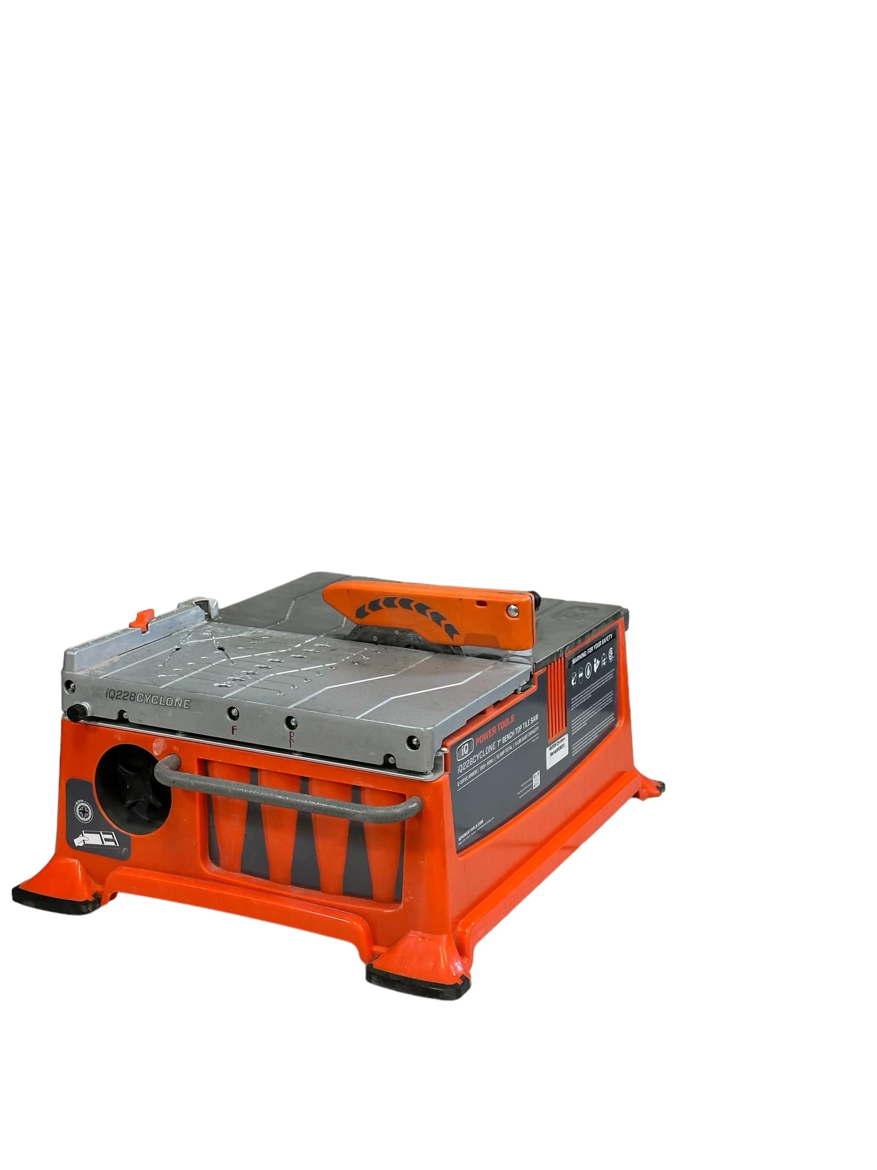 iQ228CYCLONE CE - 180 mm Dry Cut Tabletop Tile Saw